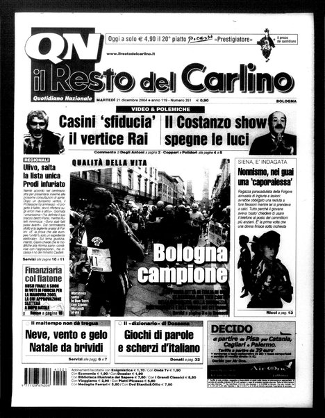 Il Resto del Carlino : giornale dell'Emilia